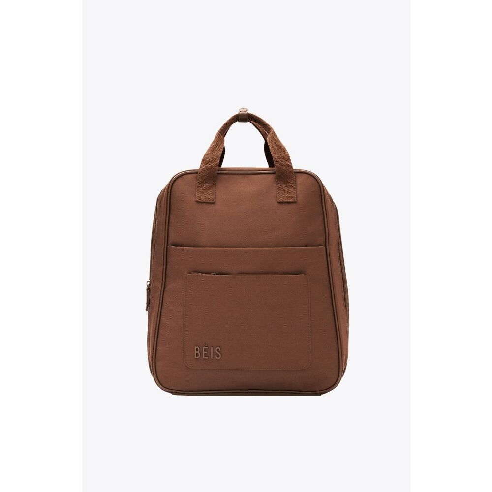 NWT BEIS The Expandable Backpack in Maple